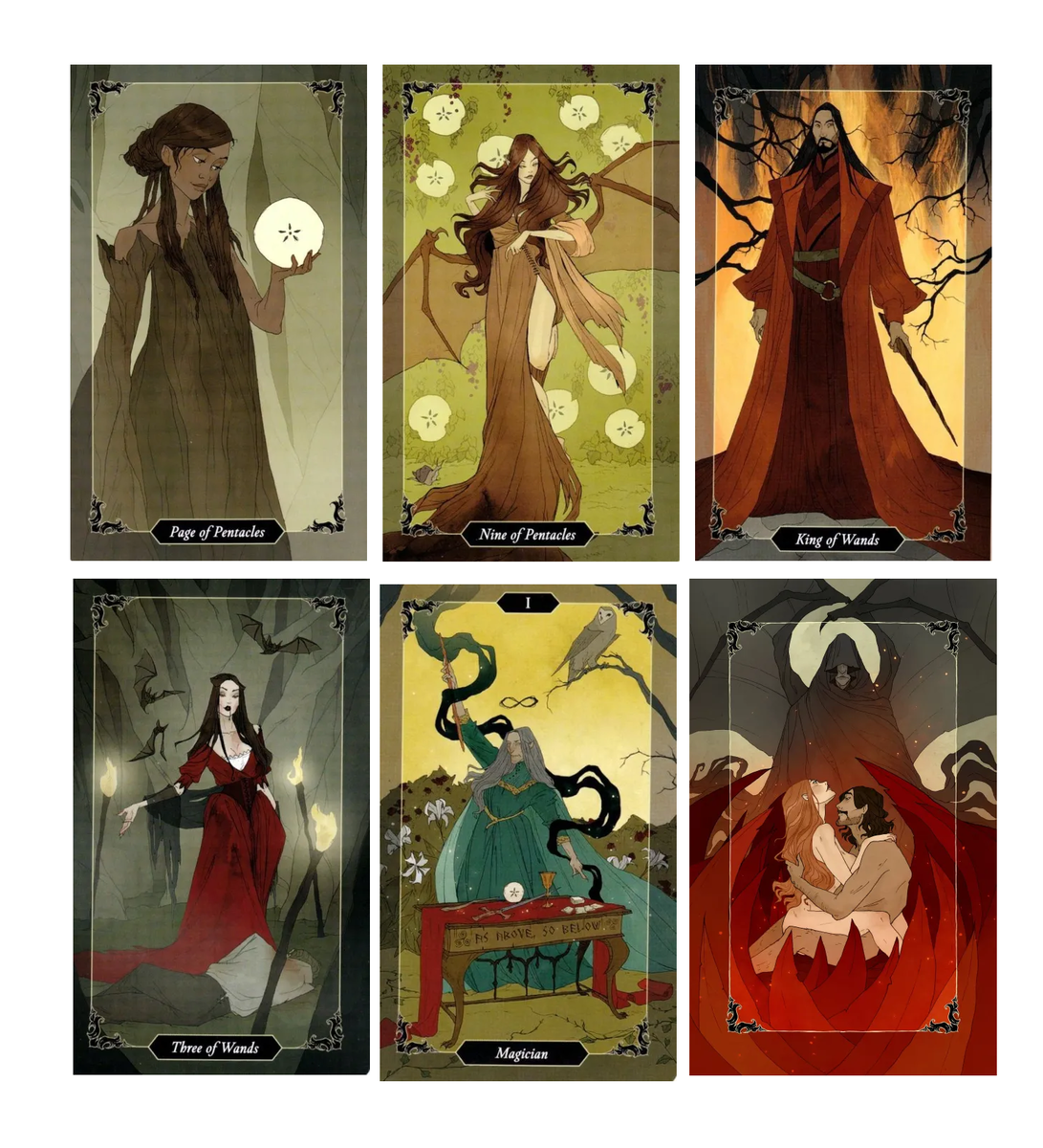 Таро Темного Леса / Dark Wood Tarot.