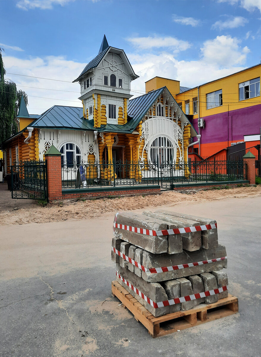 Дом-теремок братьев Лужиных, 1910, яркий пример "кимрского модерна"