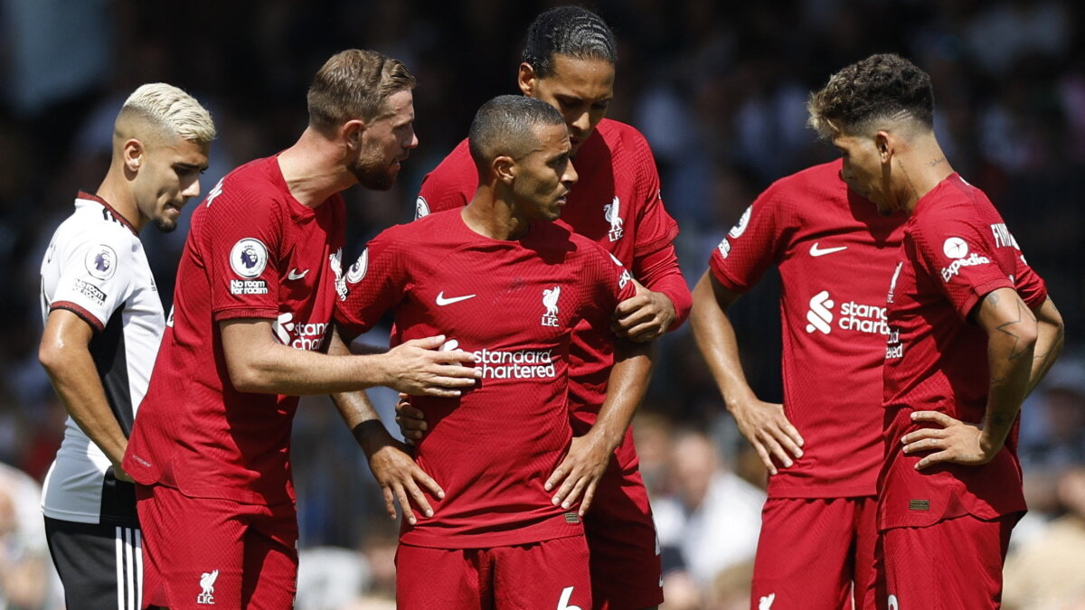    "Ливерпуль" уступил 0:1 "Фулхэму" первый тайм первой игры сезона в АПЛ. Фото: REUTERS