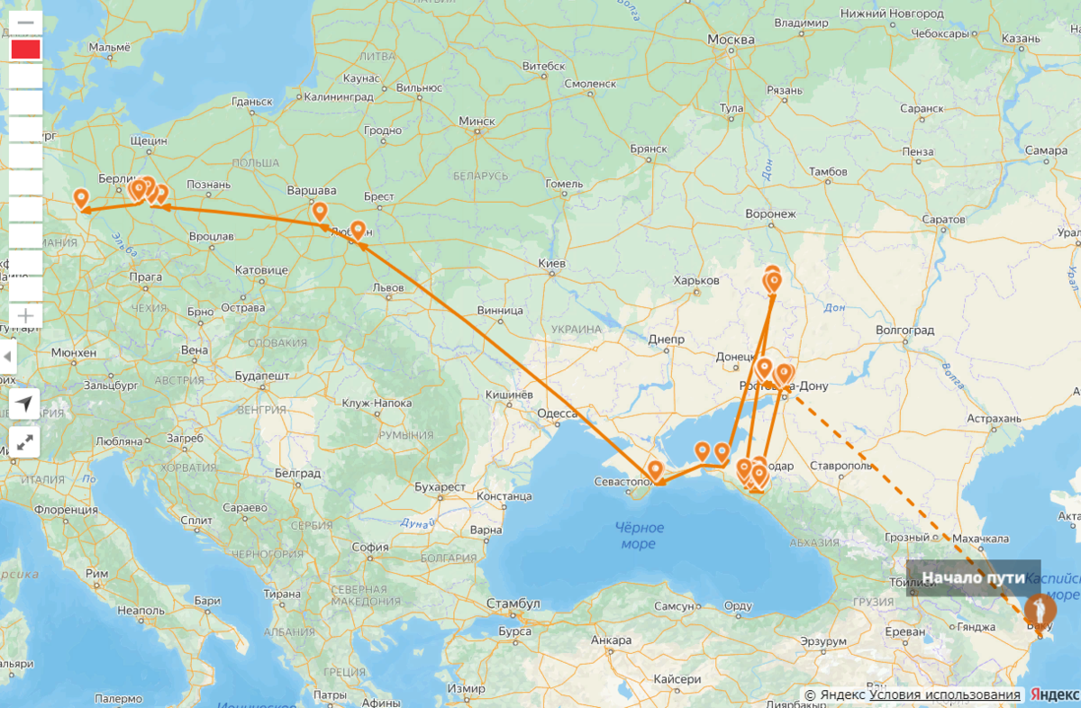 Боевой путь Желудева с сайта "Память народа". Источник фото: https://pamyat-naroda.ru/heroes/podvig-chelovek_nagrazhdenie18914365/