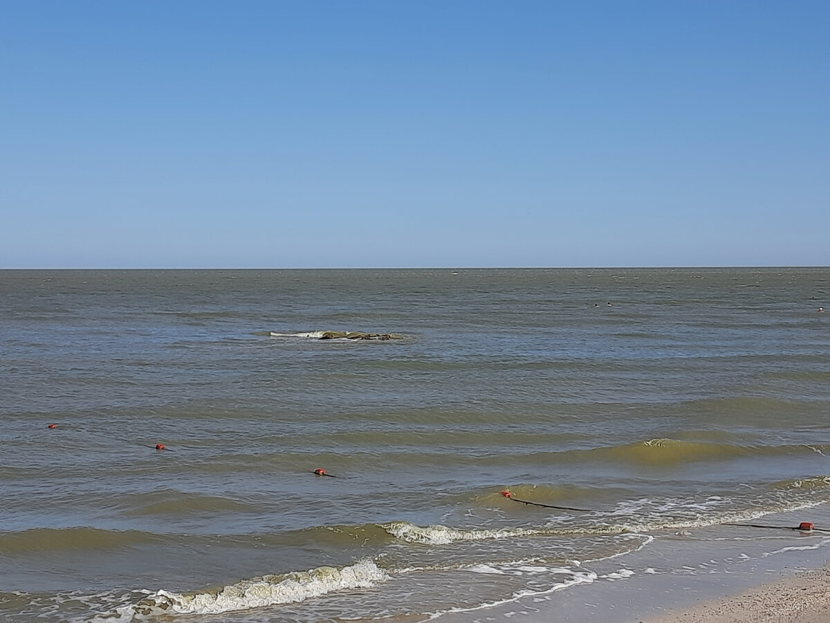 Сколько градусов море в ейске