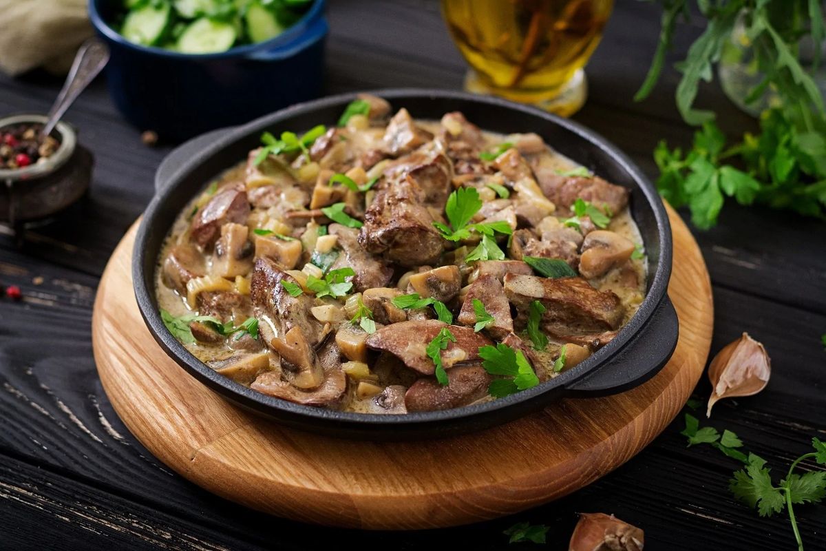 Boeuf Stroganoff