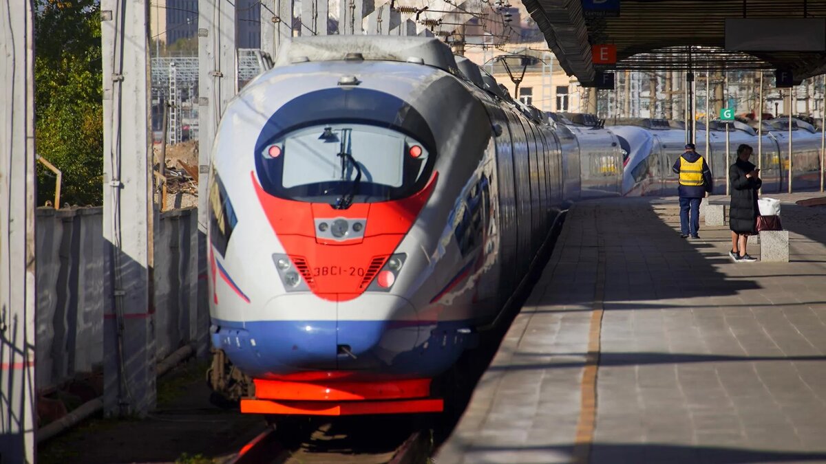 сапсан в санкт петербург из москвы