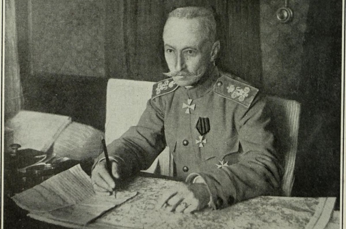    Генерал Алексей Брусилов, 1914 год.