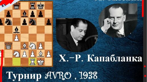 Alexander Alekhine vs Jose Raul Capablanca (1938) Beat A Hasty Retreat