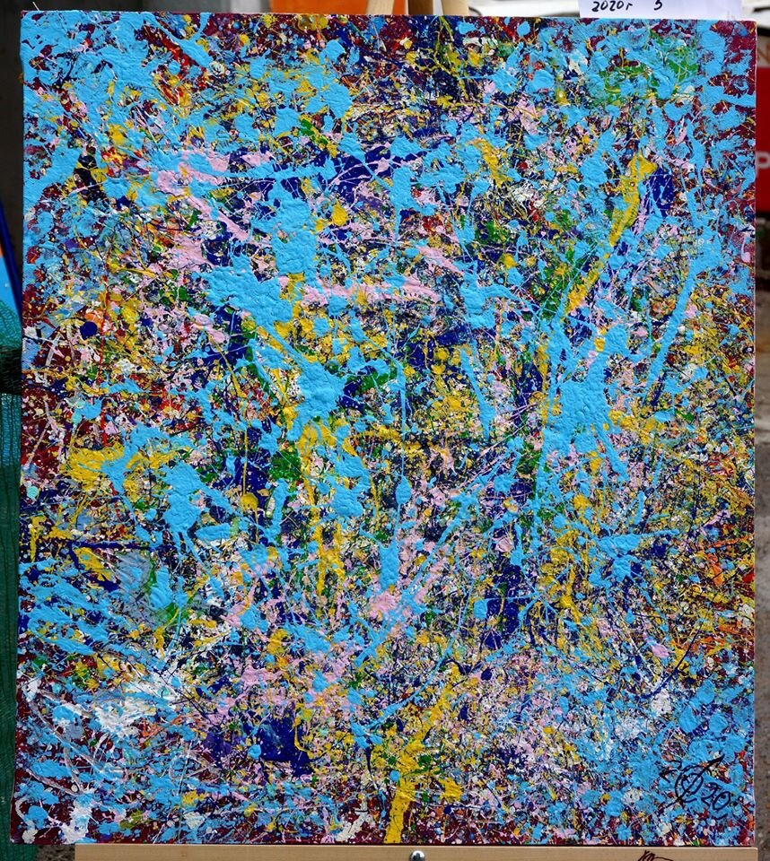 49  Феликс Смирнов Незабудковые сны 75х67 холст акрил 2020 г 5 000