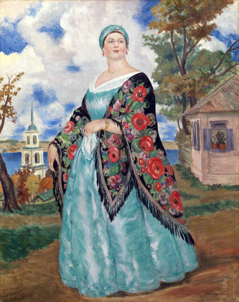 Картина Бориса Кустодиева