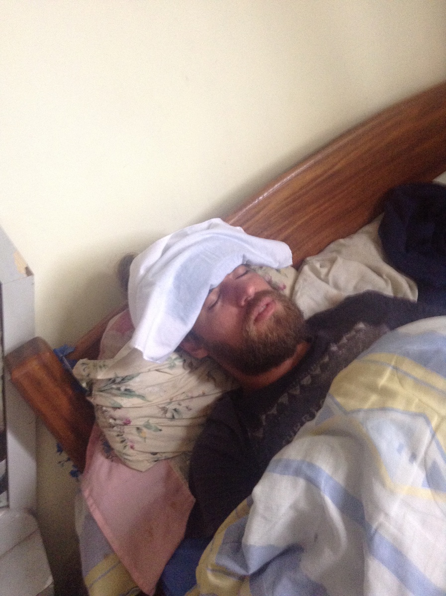 я и полотенце