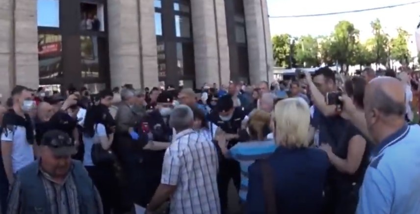 Митинг в Москве 22 июня