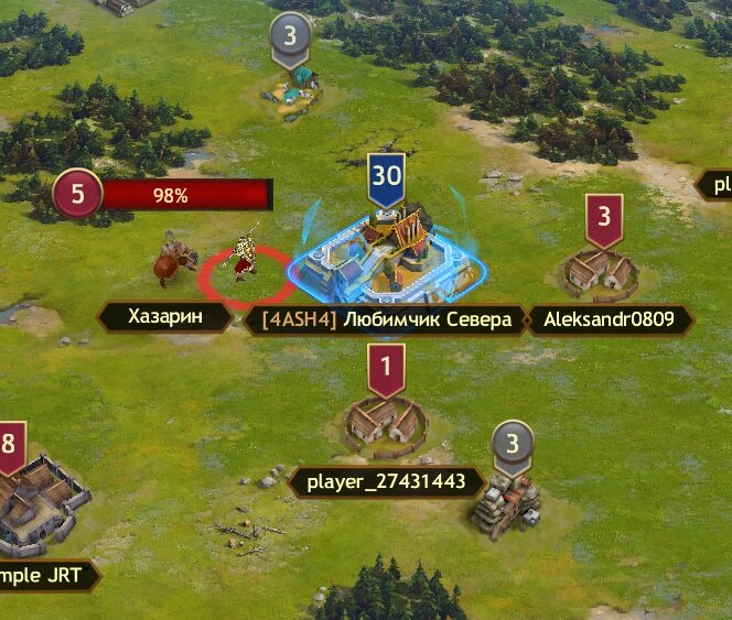 Скриншот игры Vikings: War of Clans