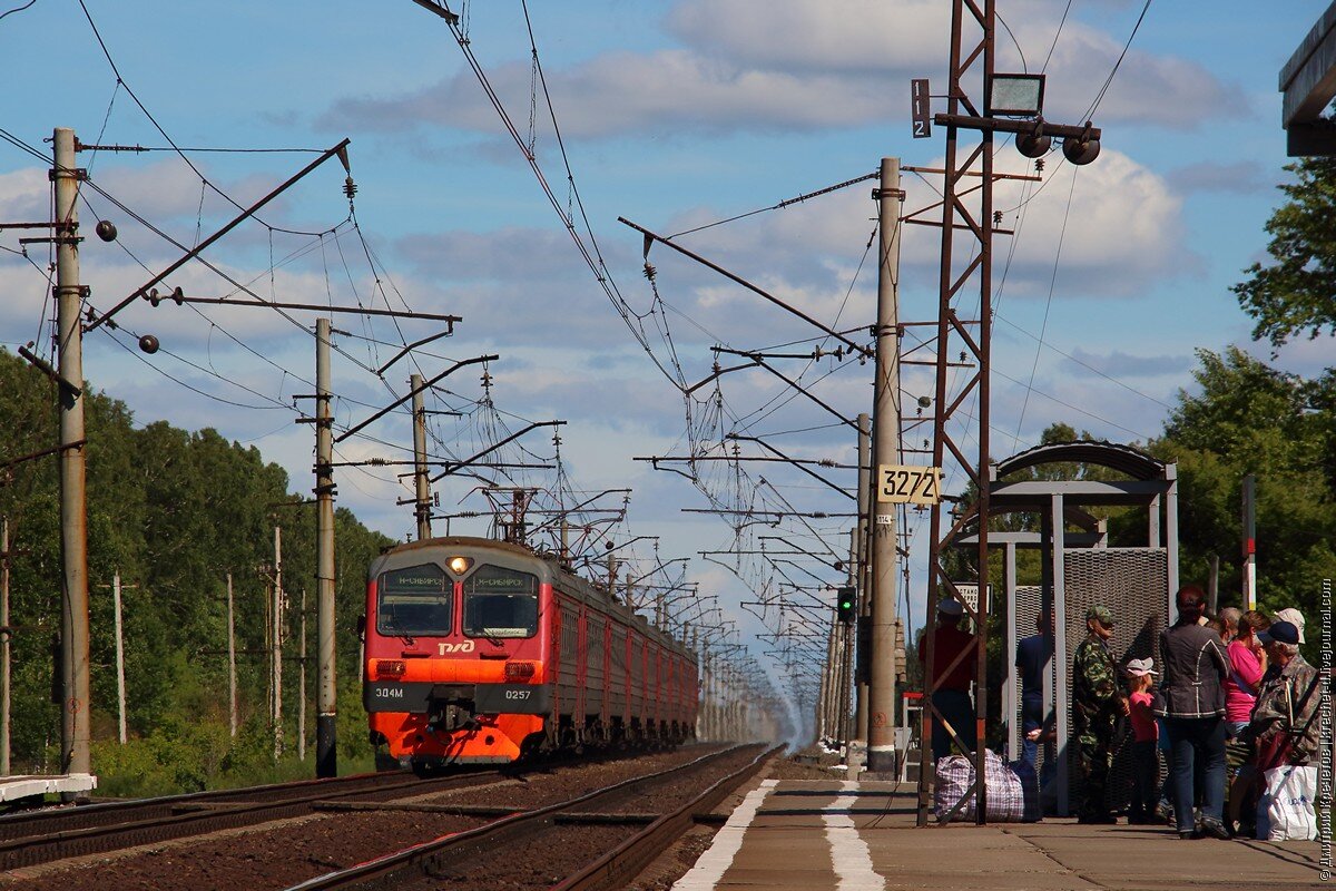 Электричка дачи