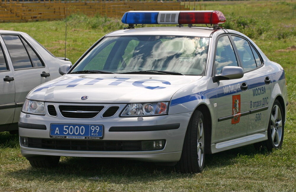 Saab 903 полиция Швеции