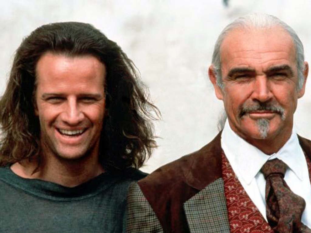 Кристофер Ламберт и Шон Коннери