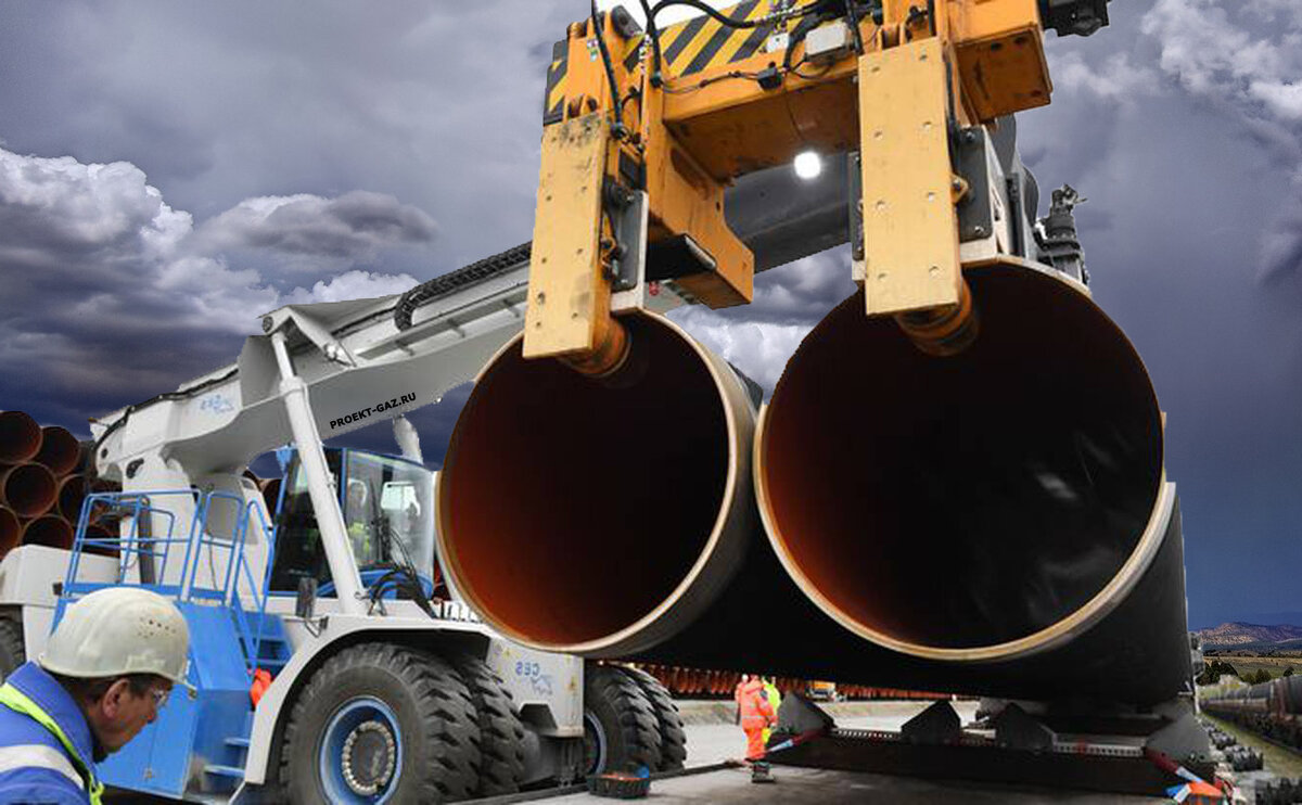 Трубы для газопровода "Северный поток-2"