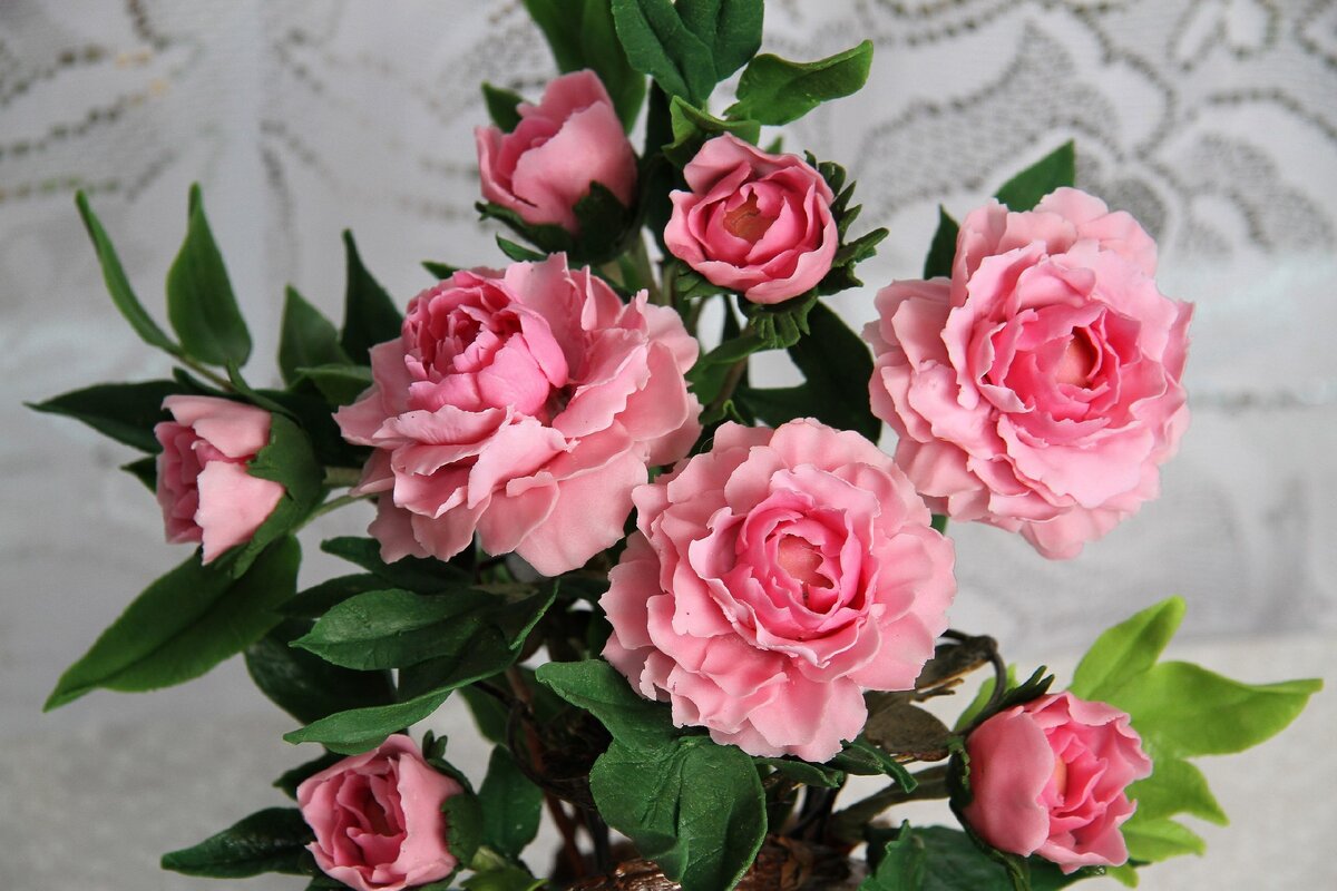 Одни из любимых - букет пионов