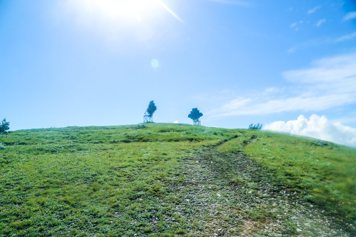 Ретрансляторы на горе Северная Демерджи