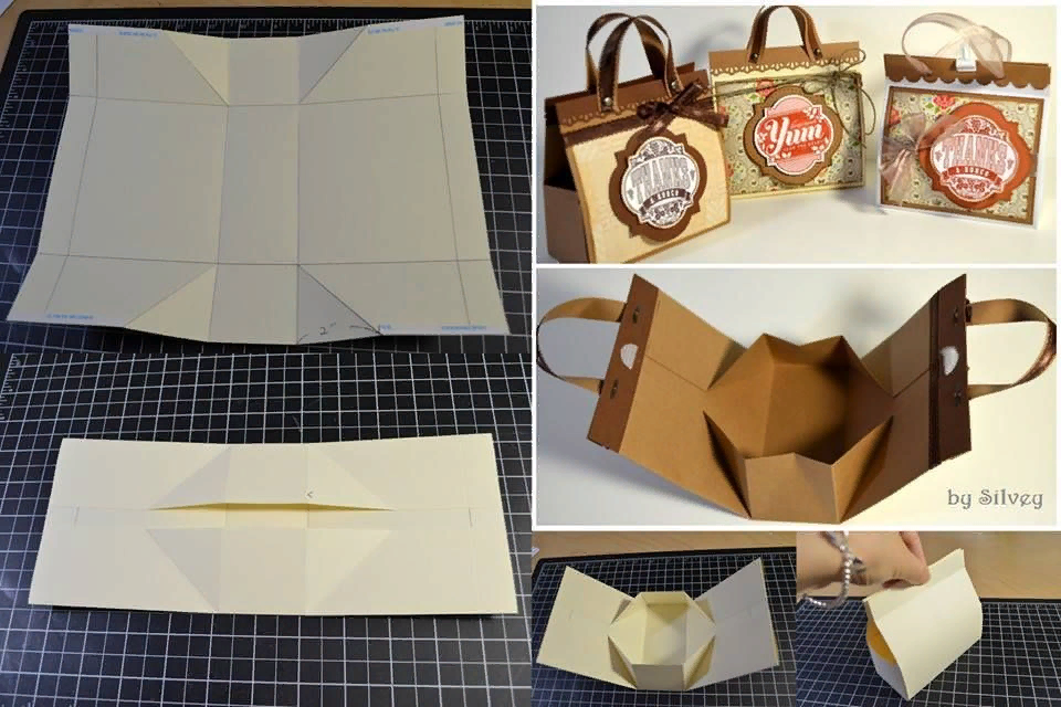 Как сделать пакет из бумаги своими руками | Diy gift box, Diy paper bag, Origami crafts diy