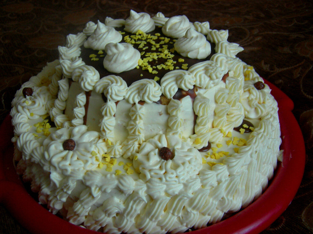 Торт "В день рождения"