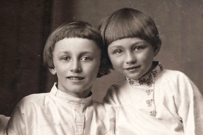 Братья Дмитрий и Глеб Удинцевы, 1926 г.