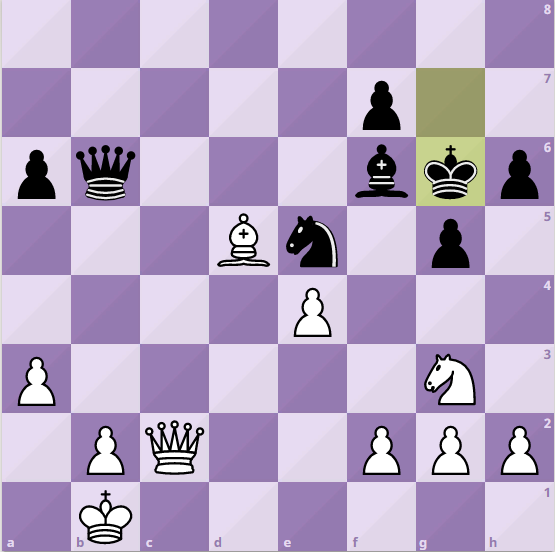 ход белых. Как бы Вы сыграли?