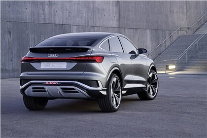Audi Q4 Sportback e-tron Concept, 2020