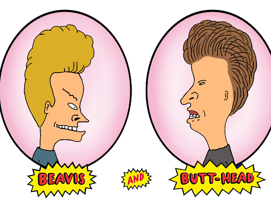 Бивис и Баттхед. Премьера 1993 год.