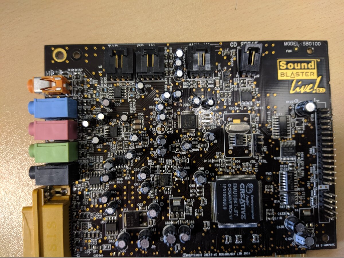 Звуковая карта  Digital Entertainment 5.1 cards SB0101 