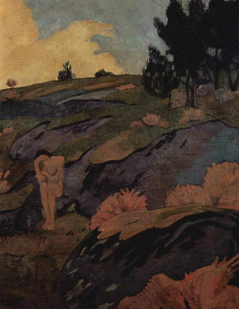 Поль Серюзье – "Меланхолия", 1890Феликс Валлоттон – "Купание. Летний вечер", 1892