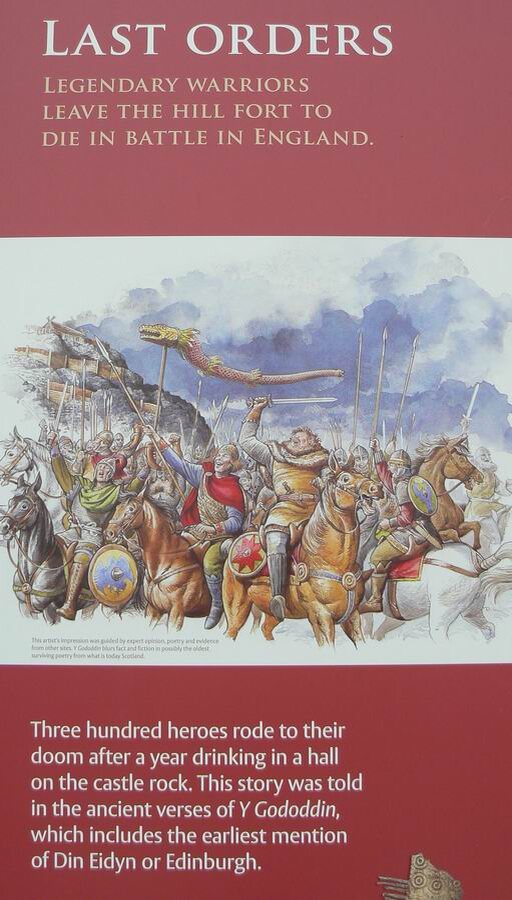 По легенде, 300 шотландцев целый год тут пили, пили, пили.., а когда наскучило – пошли воевать с англичанами, и сложили на поле брани свои буйные (и, видимо, всё ещё пьяные) головы.