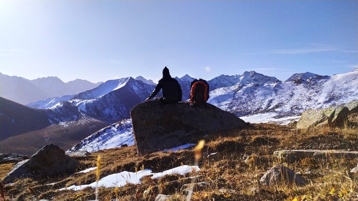 Киргизия, горы Тянь-Шань. 3500+ м. н.у.м, сентябрь