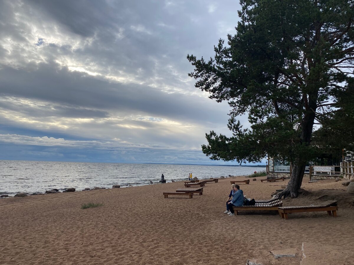 комарово пляж санкт петербург