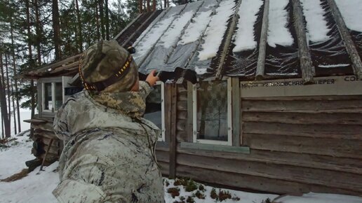 РЕШИЛ ПЕРЕНОЧЕВАТЬ В ЧУЖОЙ ИЗБЕ. ЗАТОПИЛ ПЕЧЬ И НАЧАЛОСЬ. ВЫЖИВАЮ В ТАЁЖНОЙ ИЗБУШКЕ. ГОТОВЛЮ УЖИН