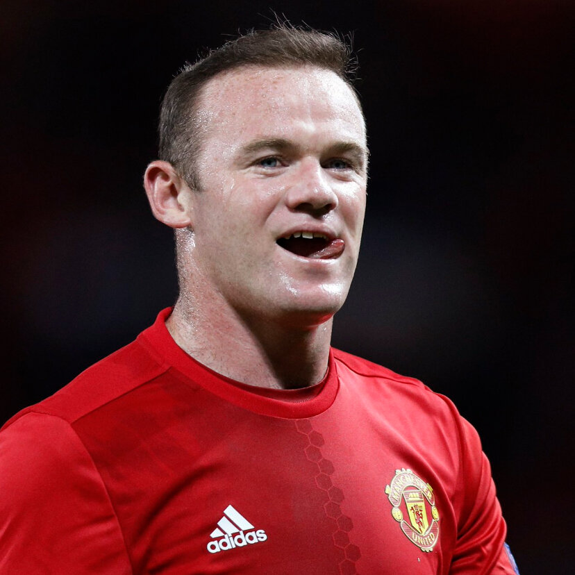 Уэйн Руни в форме Манчестера Юнайтед.