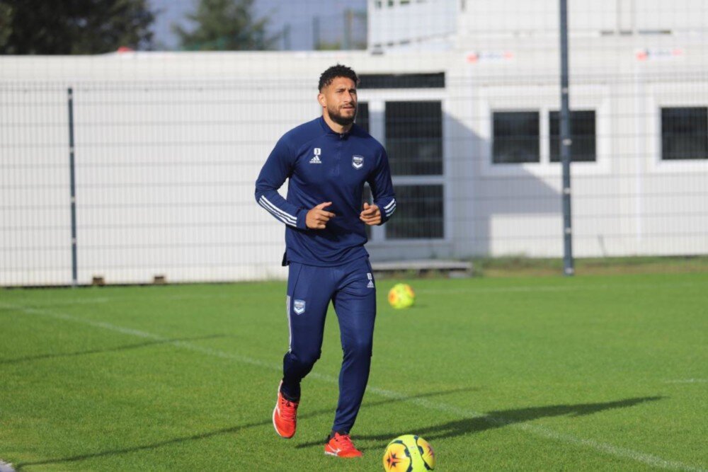 Пабло на тренировке «Бордо» (girondins.com)
