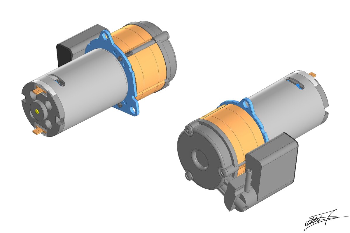 Сборка насоса