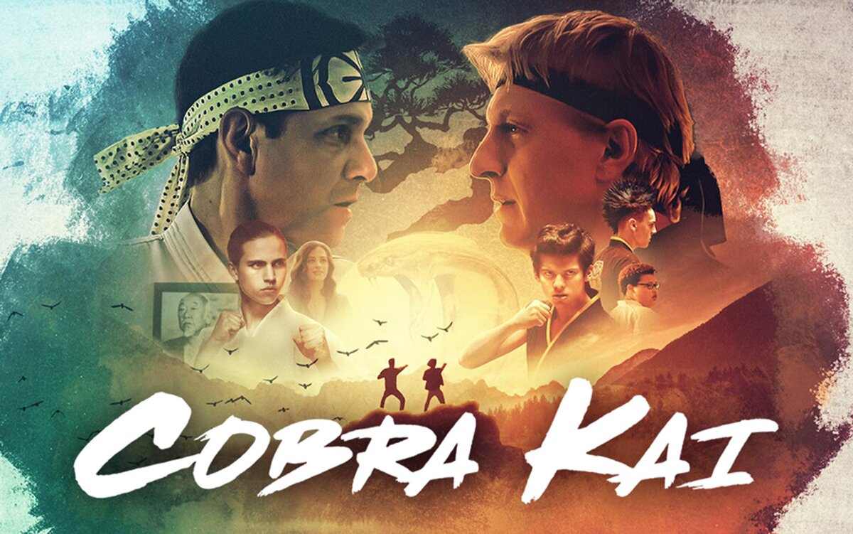 Cobra kai the karate kid saga continues. Cobra kai.