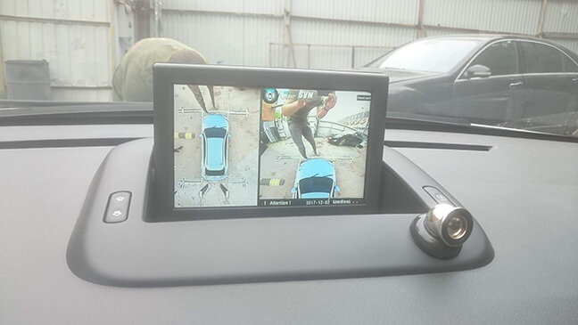 Установка системы кругового обзора на PEUGEOT 3008 