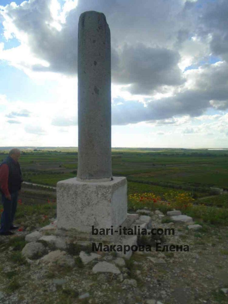 Возможно с этого места Ганнибал наблюдал за ходом сражения.