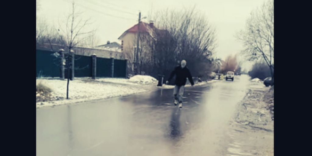 Гололед в Витебской области