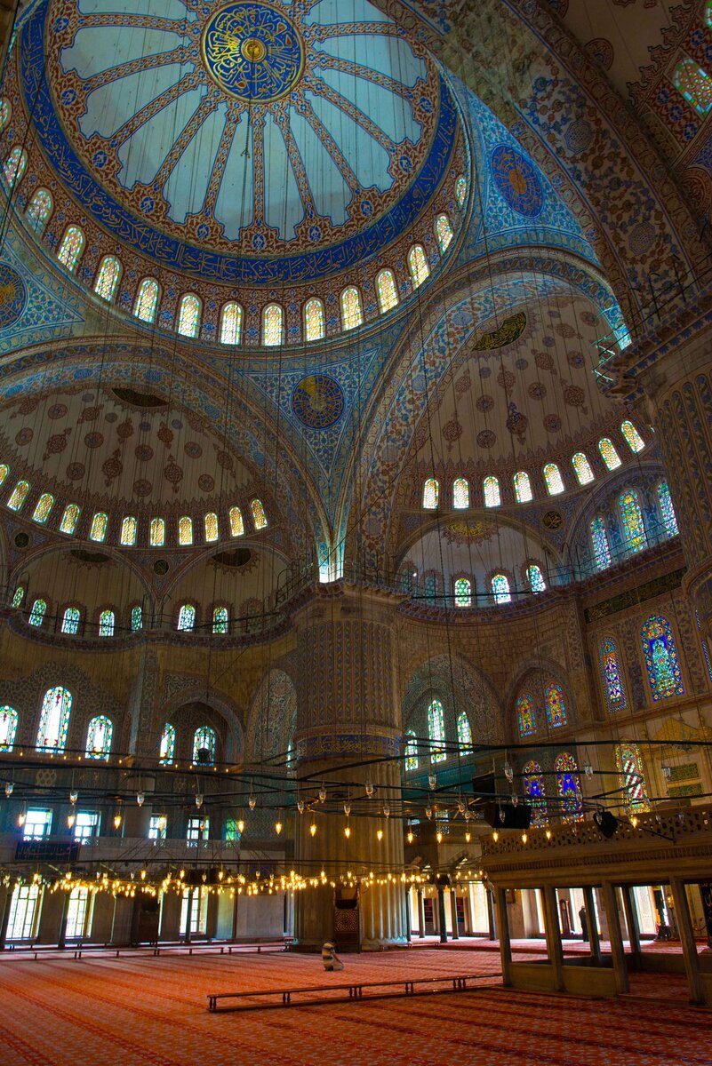 голубая мечеть стамбул внутри