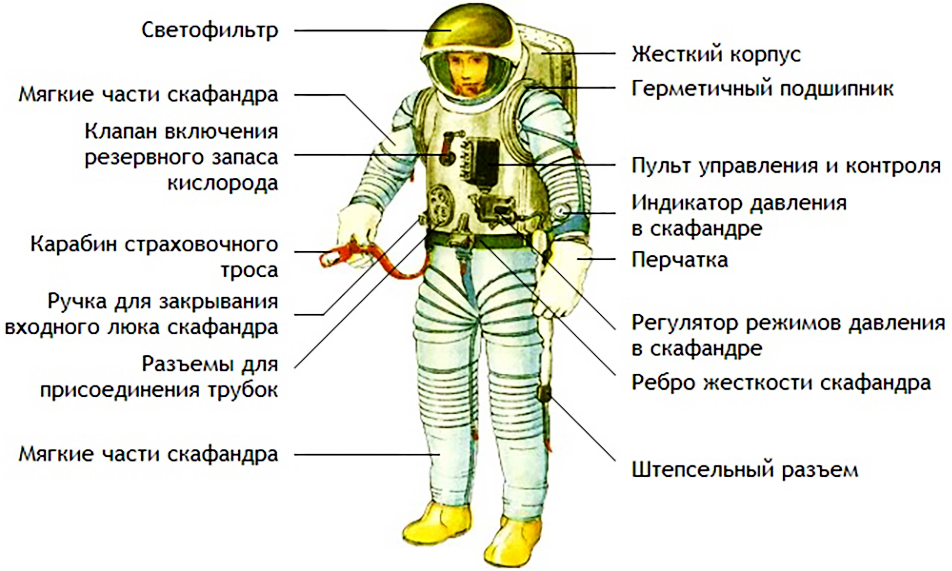 Состоит космическая