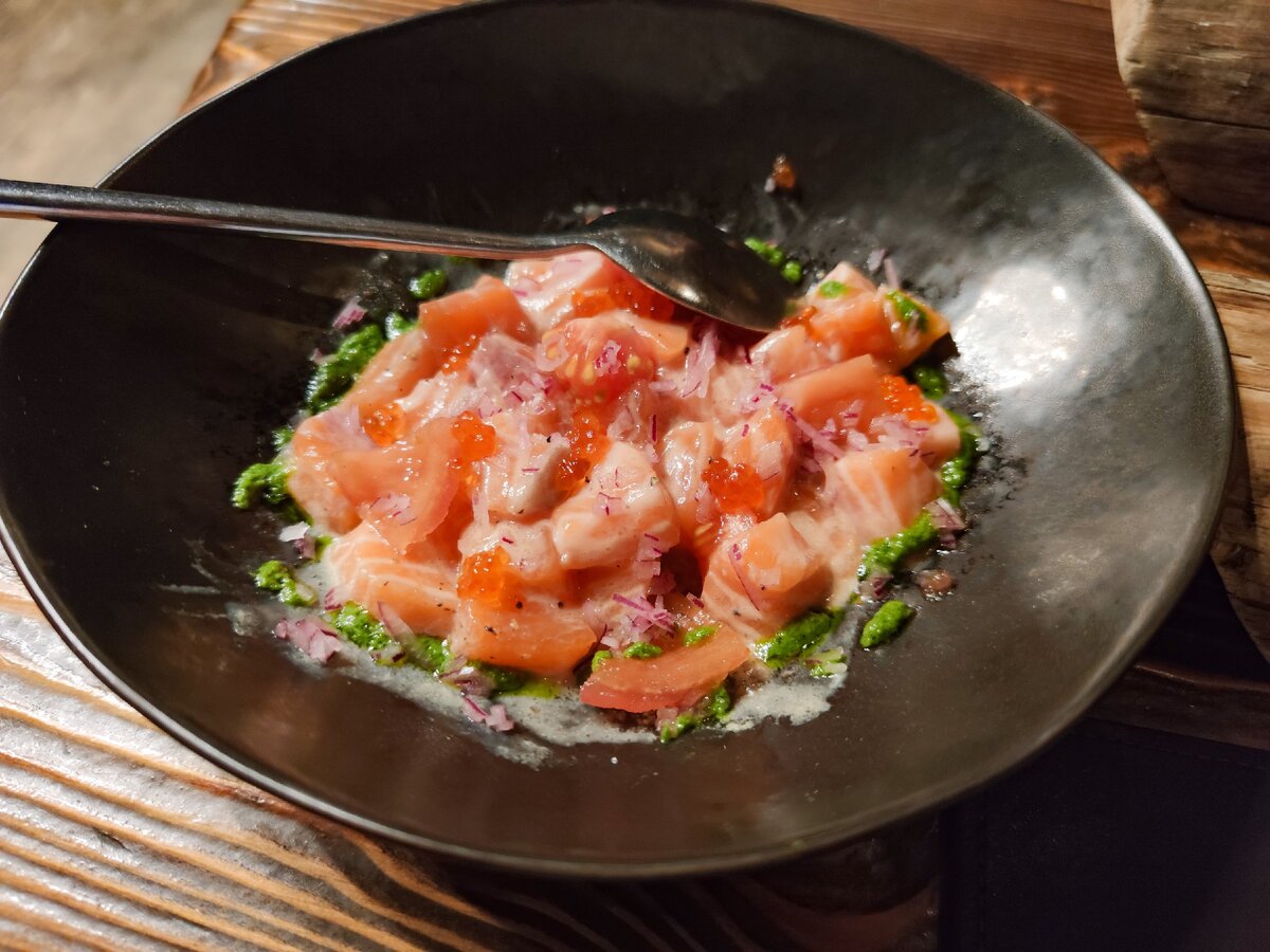 Сагудай из лосося — лучшее блюдо путешествия (по моему мнению)