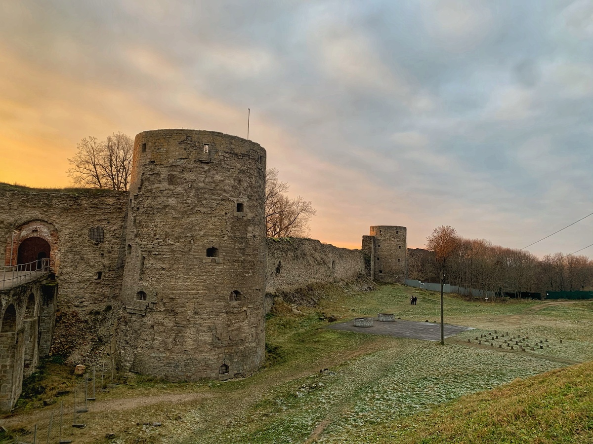 Северные стены крепости