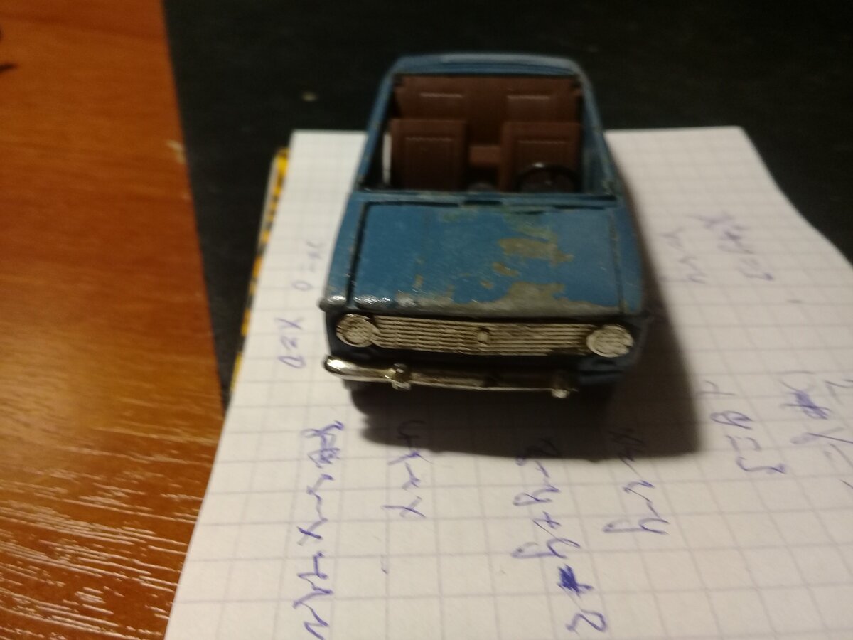 Модель ВАЗ 2101. В масштабе 1/43.