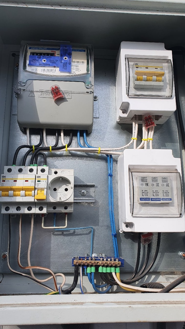 Щит современный, система заземления - из прошлого века.