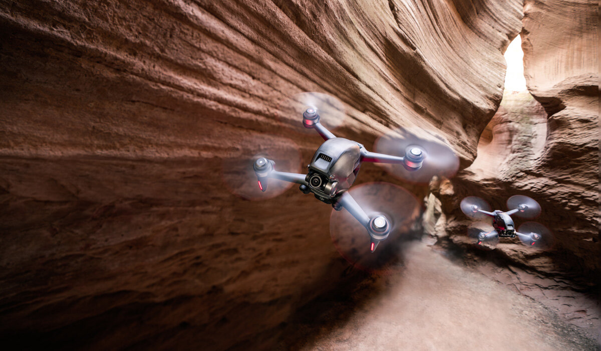 DJI FPV создан для динамичных полётов