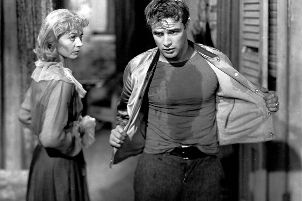 Кадр из фильма "Трамвай "Желание"", 1951 г.