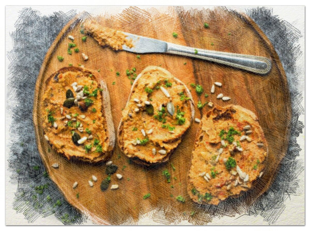 Вегетарианский паштет