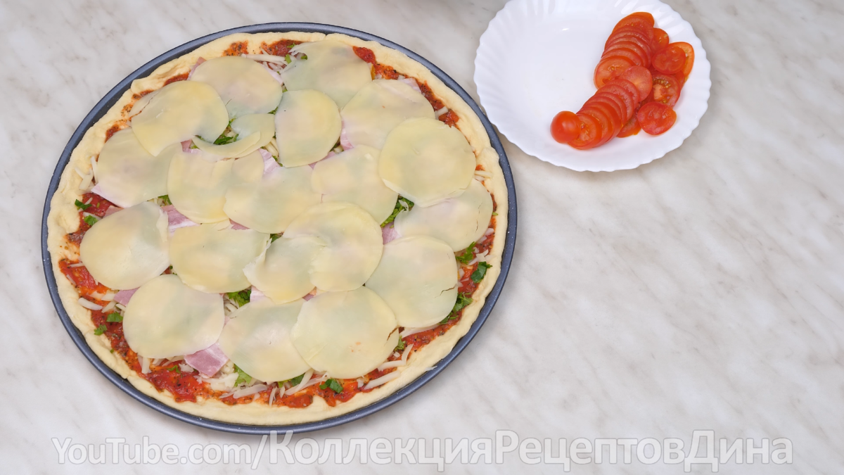 🍕Идеальное тесто для пиццы! Два рецепта вкусной домашней пиццы в  духовке!🍕 | Дина, Коллекция Рецептов | Дзен