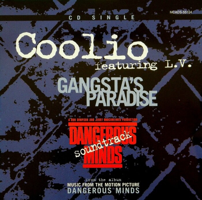 Обложка сингла "Gangsta's Paradise" американского рэпера Coolio